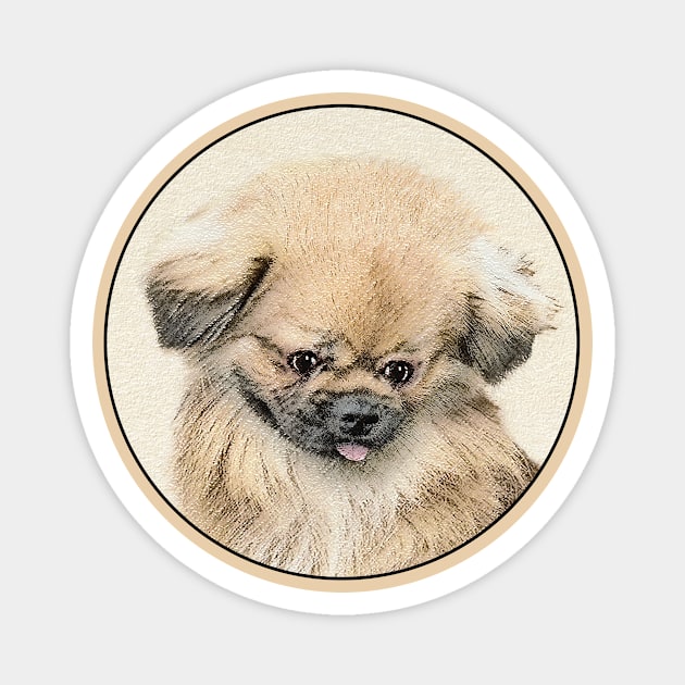 Pekingese Magnet by Alpen Designs